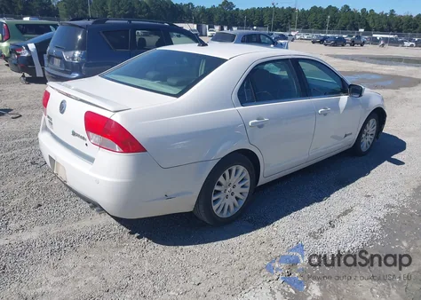 2010 Mercury Milan Hybrid из США, поврежденный, VIN 3MEDM0L36AR624445